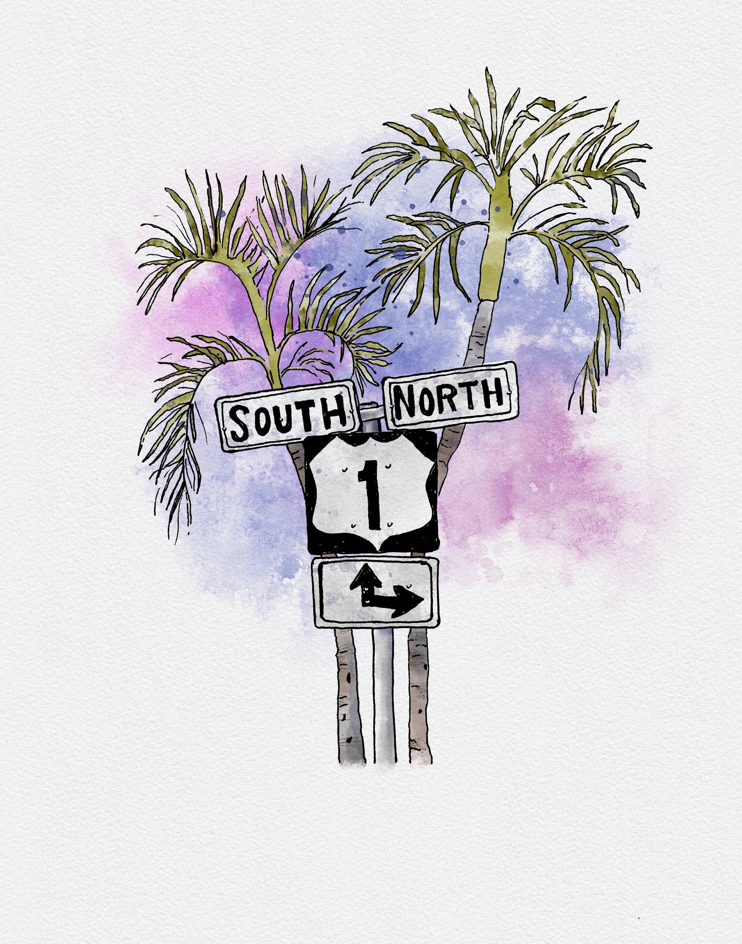 Route 1 North or South